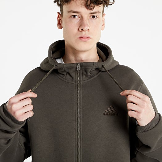 Adidas originals id96 full zip hoodie olive Clearance