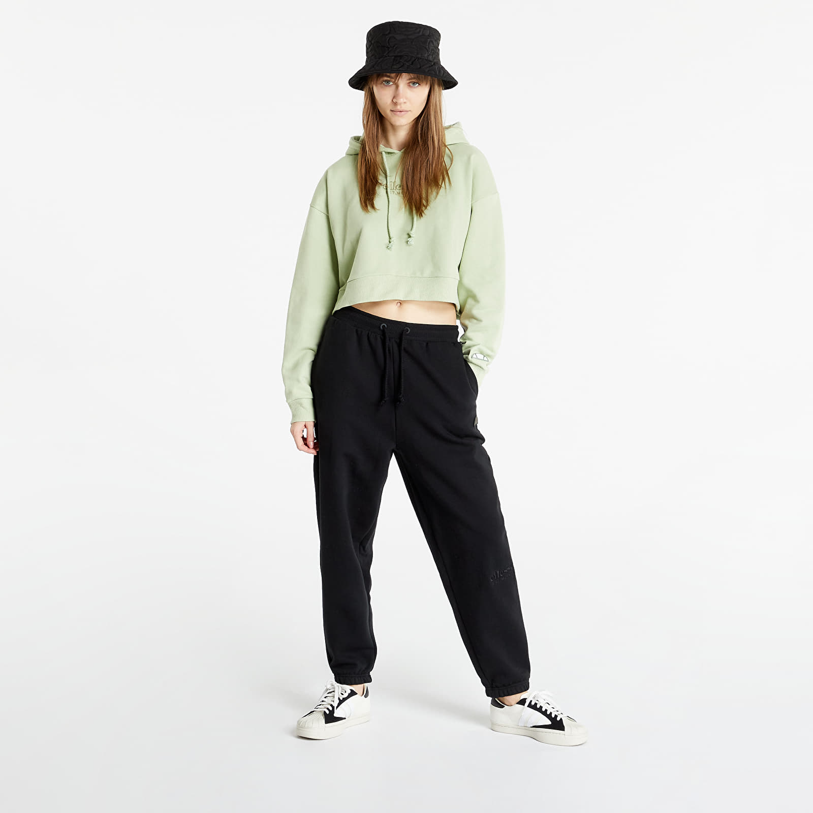 Hættetrøjer og sweatshirts Ellesse Cropped Hoodie Light Green