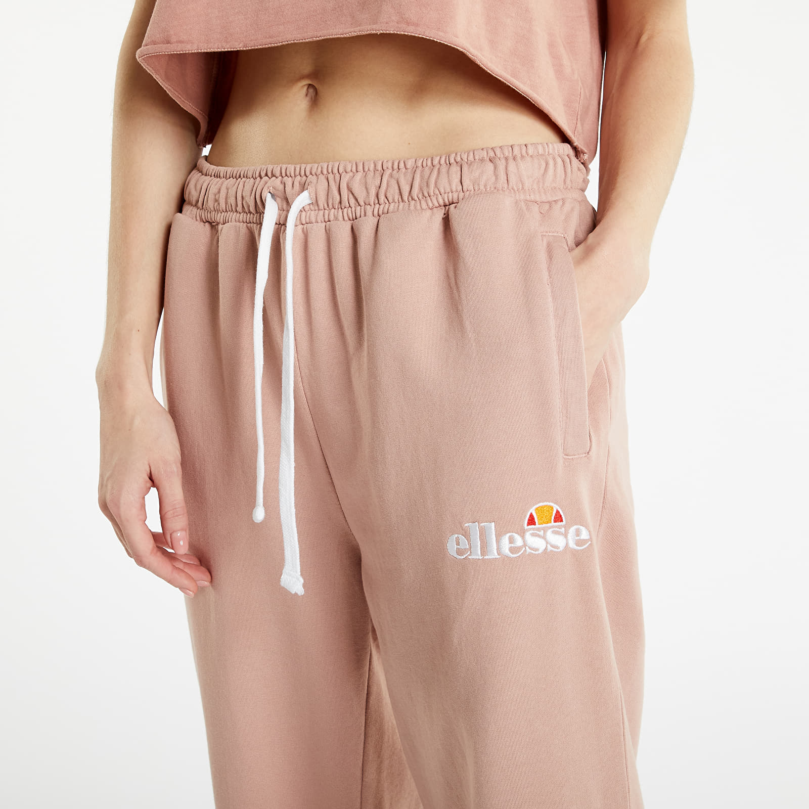 Spodnie Ellesse Taran Cropped Jog Pant Pink