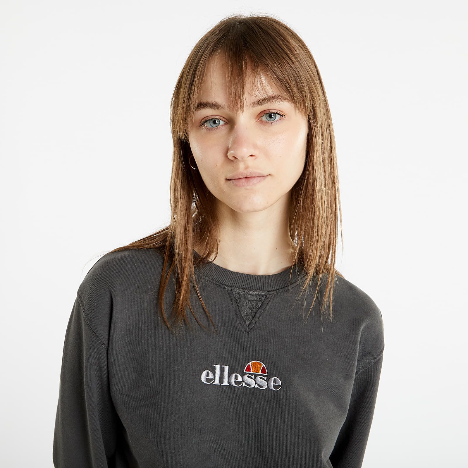 Hoodies and sweatshirts  Ellesse Popsy Cropped Sweatshirt Black