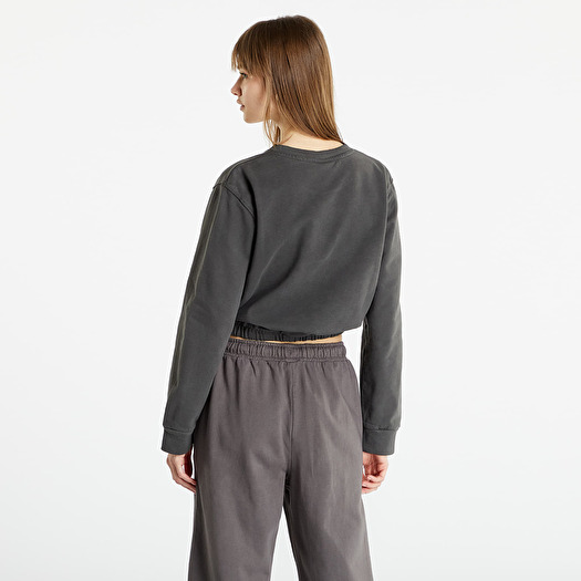 Ellesse grey 2025 cropped hoodie