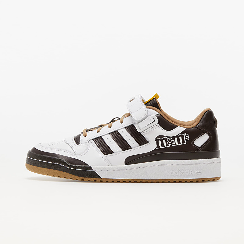 スニーカー  X M&M'S FORUM LO 84 adidas x M&M's Forum Lo 84 Ftw White/ Cardboard/ Dark Brown | Footshop