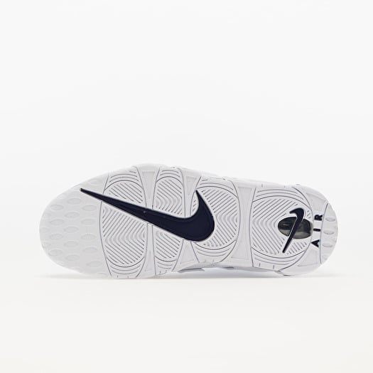 Nike air more uptempo navy/white hot sale