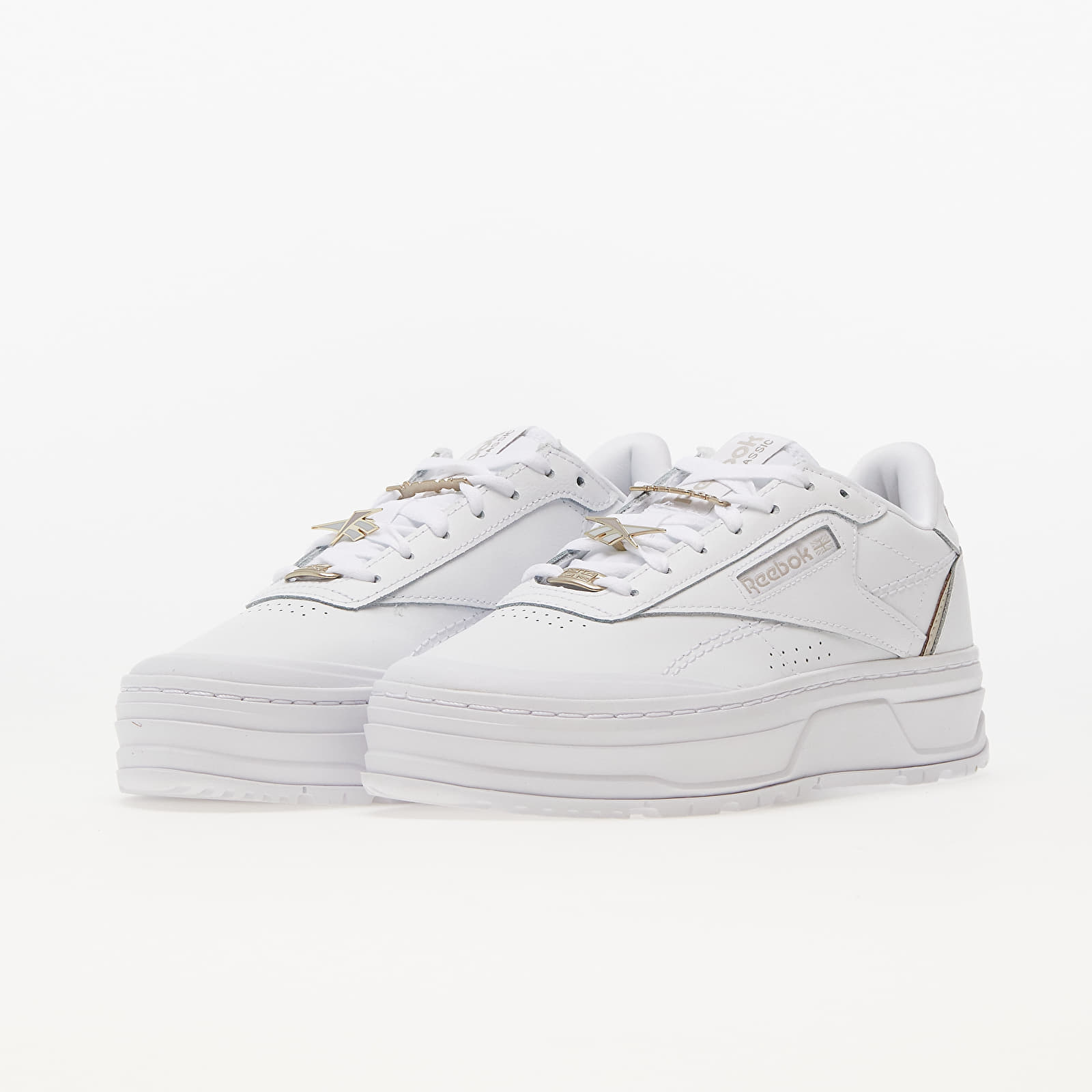Dámske topánky a tenisky Reebok Club C Double Geo Ftw White/ Ftw White/ Moonst