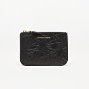 Comme des Garçons Embossed Forest Wallet Black
