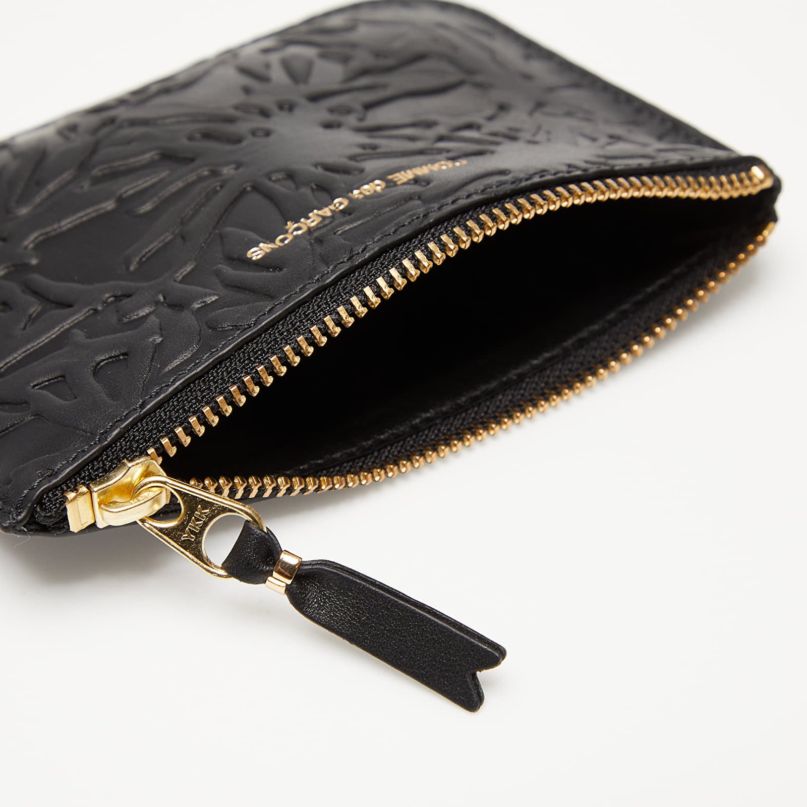 Portofele Comme des Garçons Embossed Forest Wallet Black