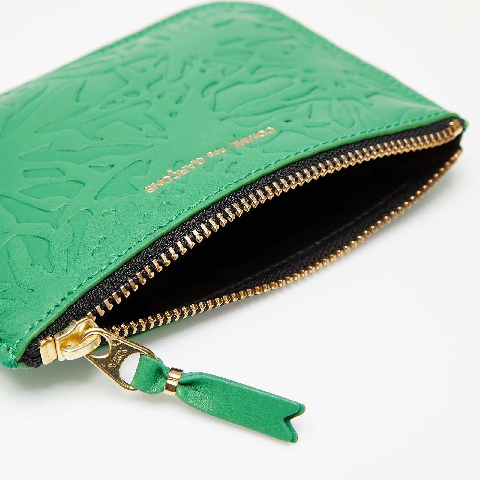 Comme des garcons green wallet outlet