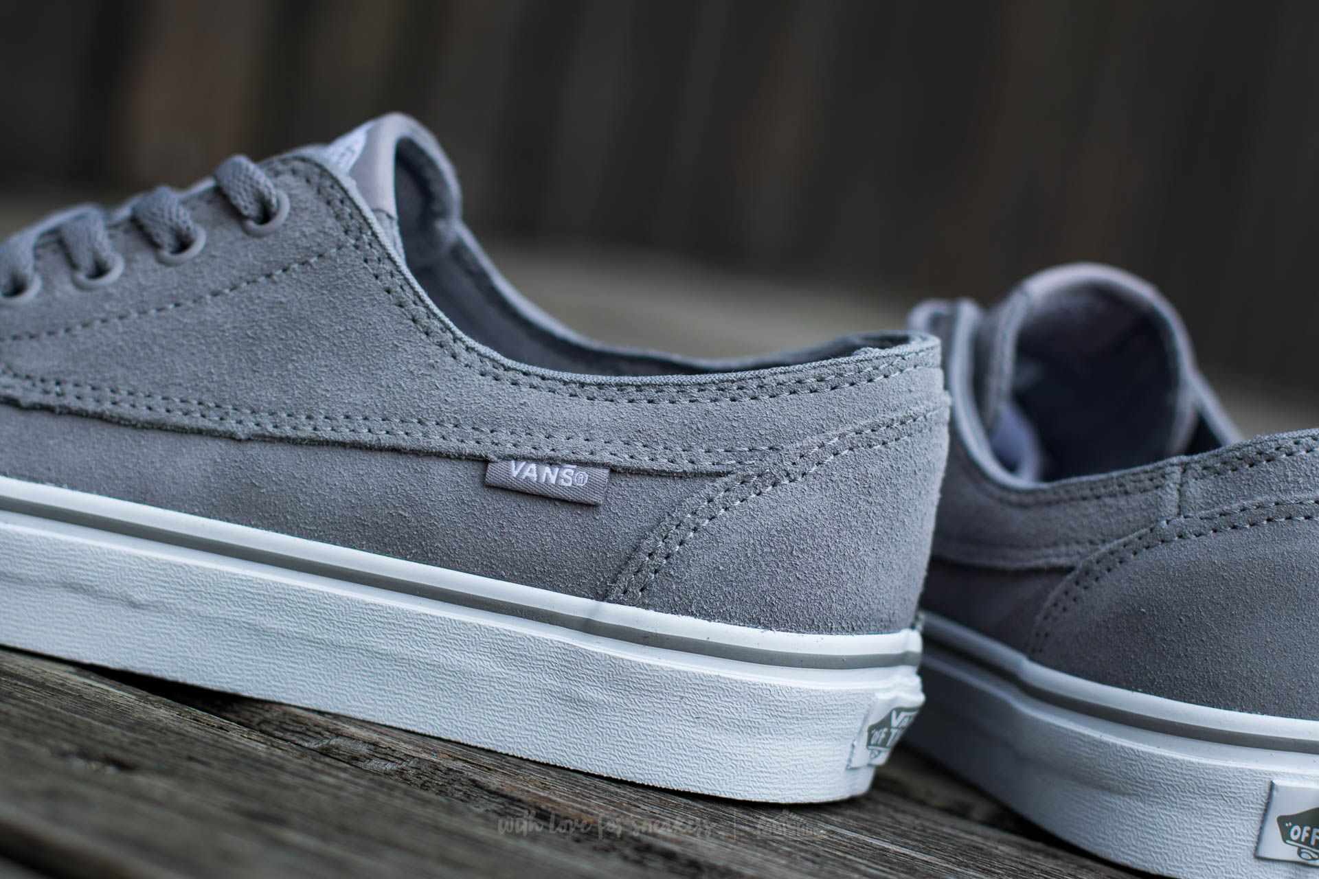 Herren Sneaker und Schuhe Vans Brigata (Suede) Frost Gray/ True White