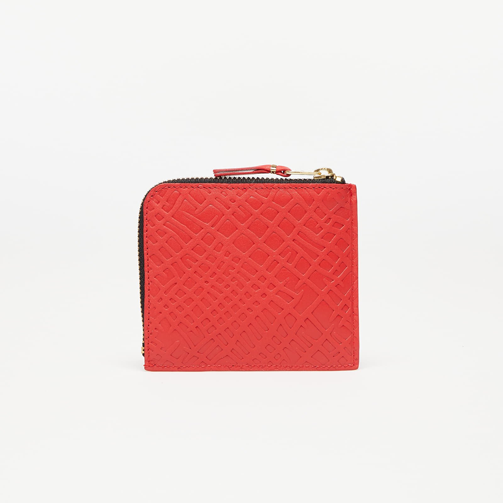 Pénztárcák Comme des Garçons Embossed Roots Wallet Red