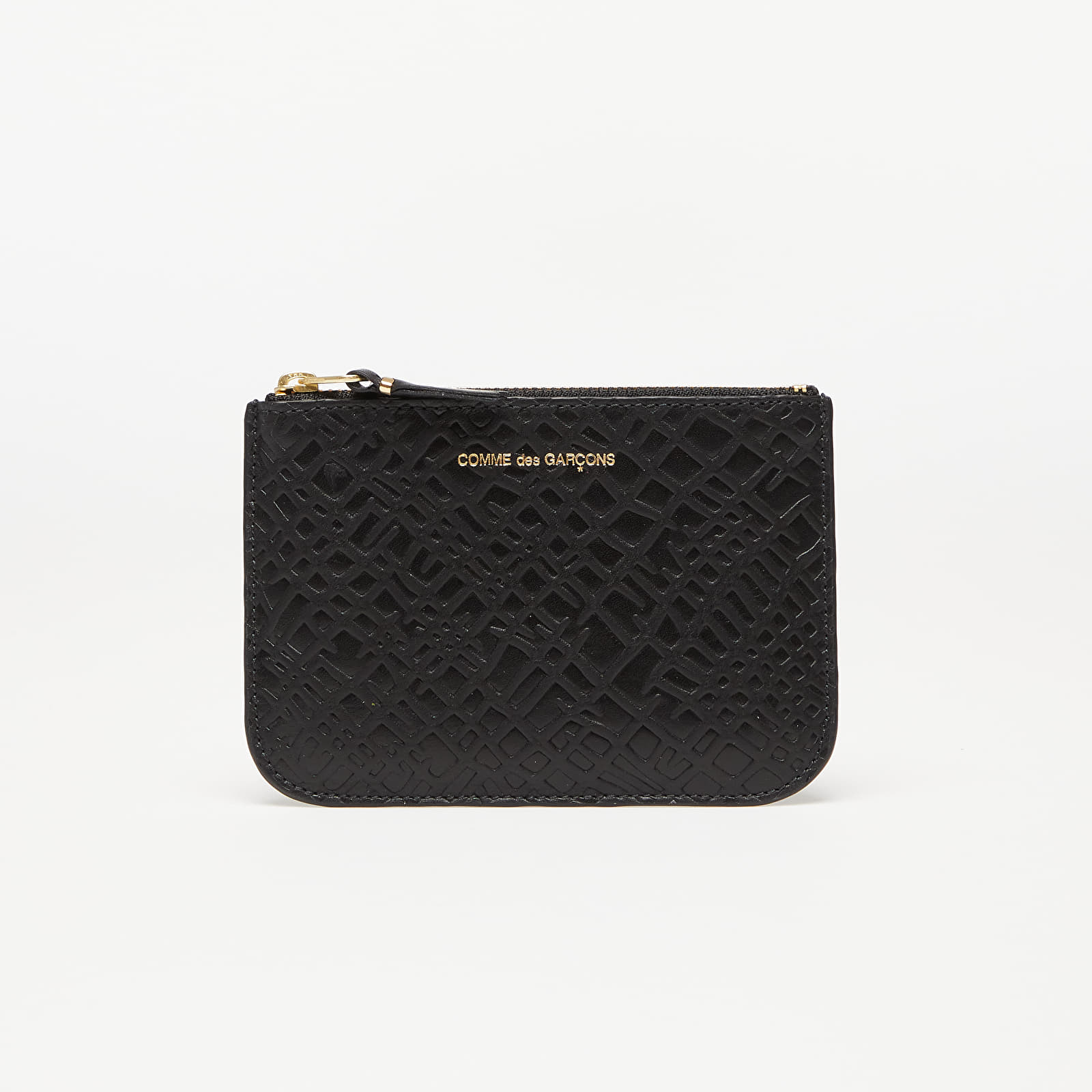 Carteras Comme des Garçons Embossed Roots Wallet Black