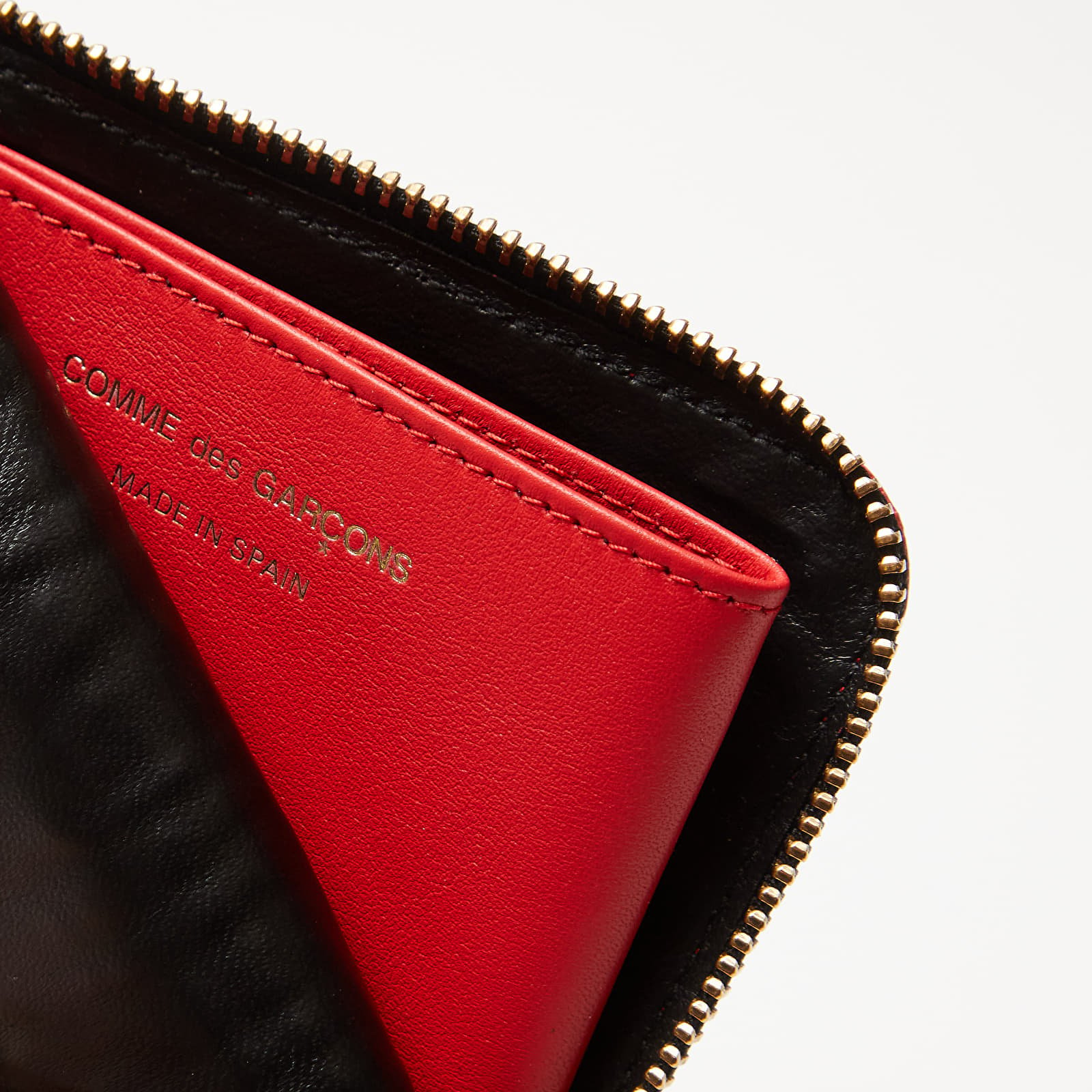 Portofele Comme des Garçons Embossed Roots Wallet Red