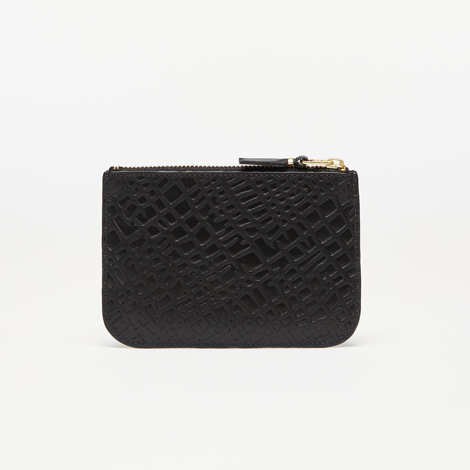 Portofel Comme des Garçons Embossed Roots Wallet Black - 1 | YEO