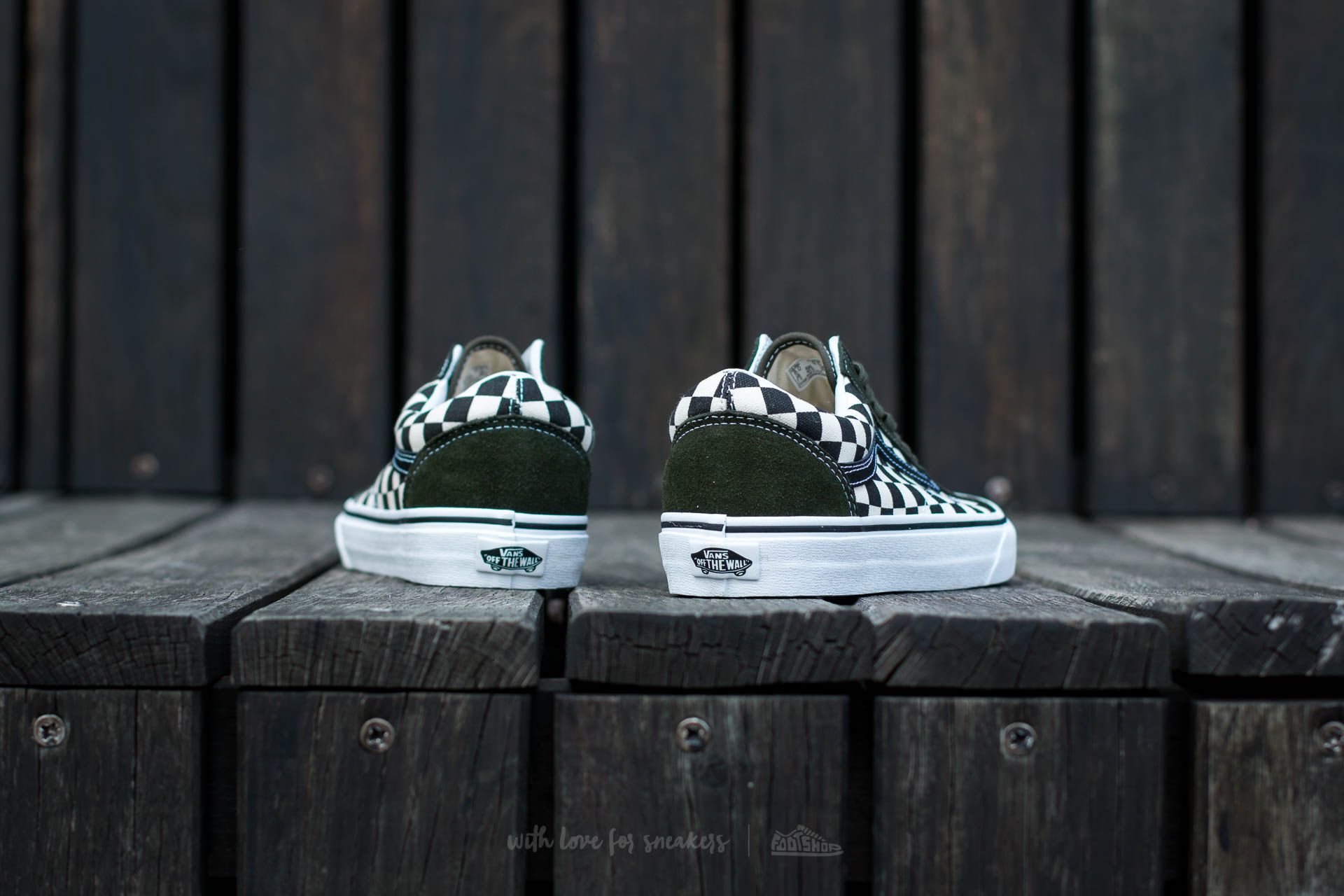 Vans old skool 50th anniversary checkerboard top