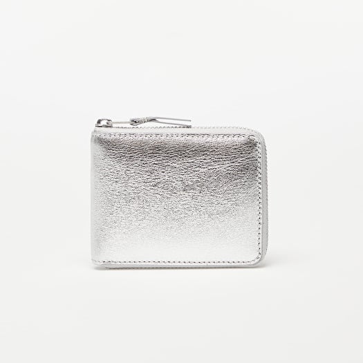 Comme des garcons wallet silver top