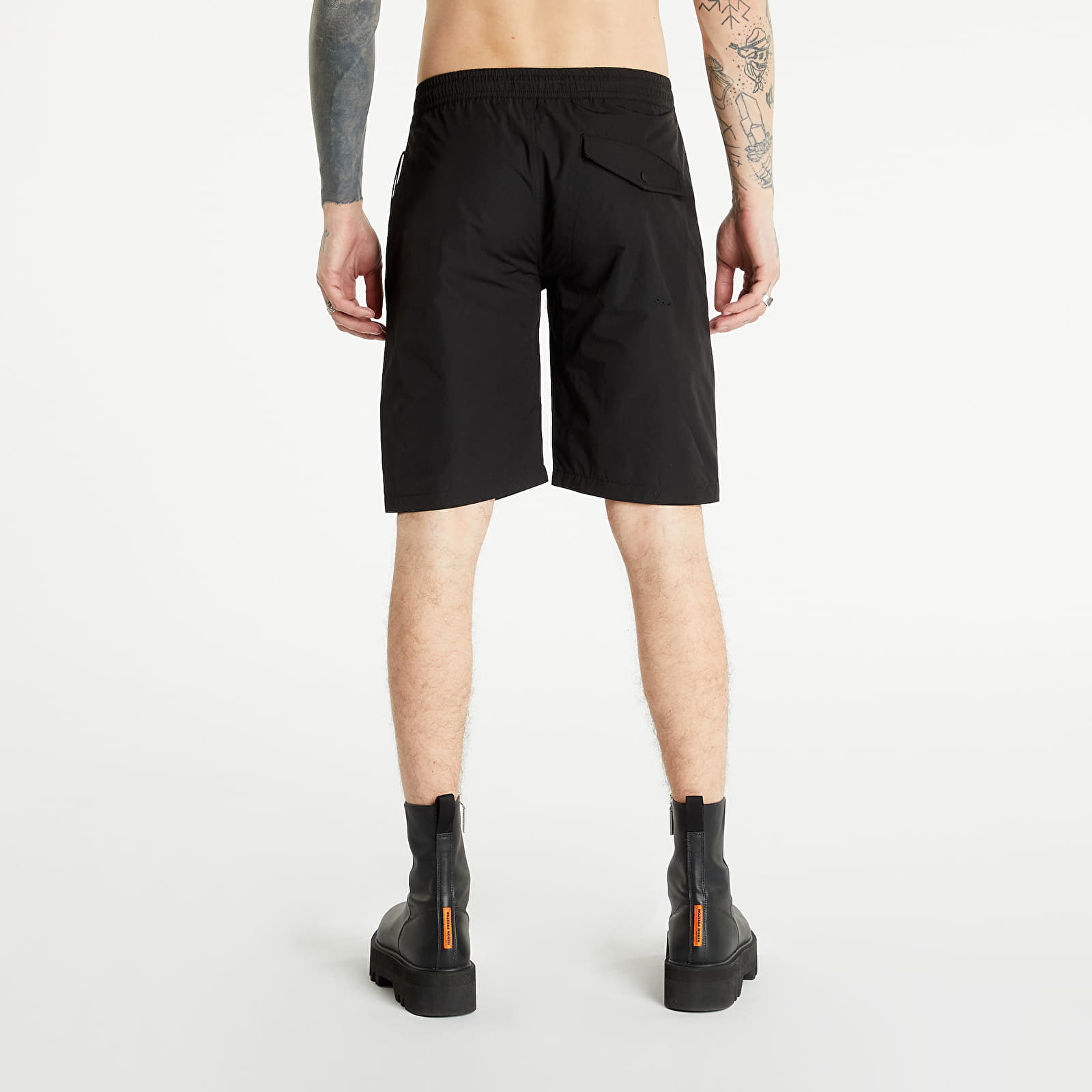 Szorty Maharishi Dragon &  Tiger Trackshorts Black