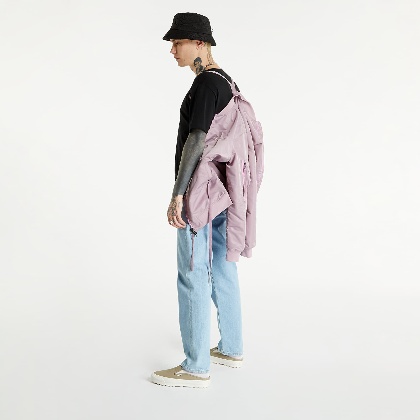 Geci Maharishi Ma Flight Jacket Lavender