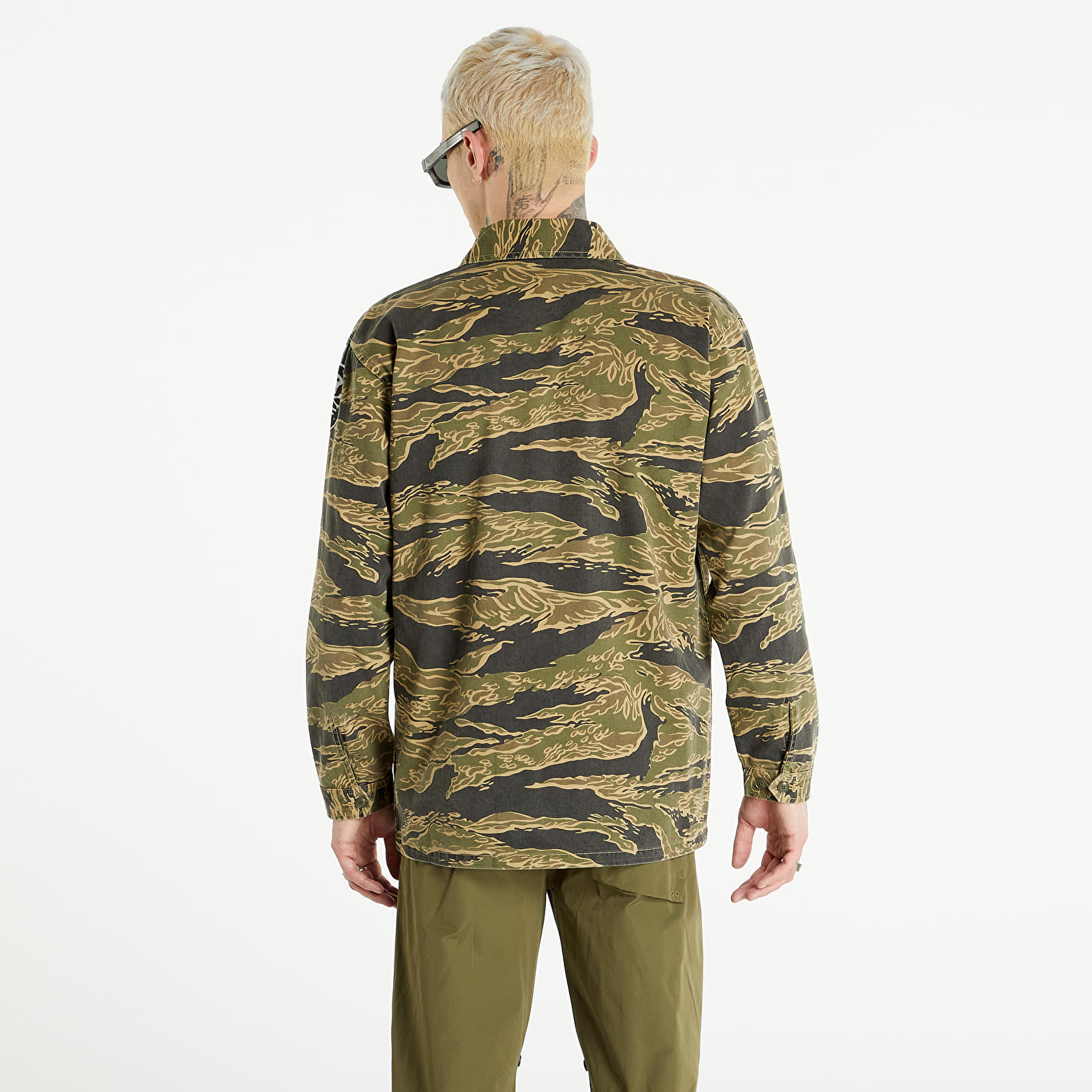 Košele Maharishi Subdued Night Tigerstripe Mike Force Camo Advisor's Over