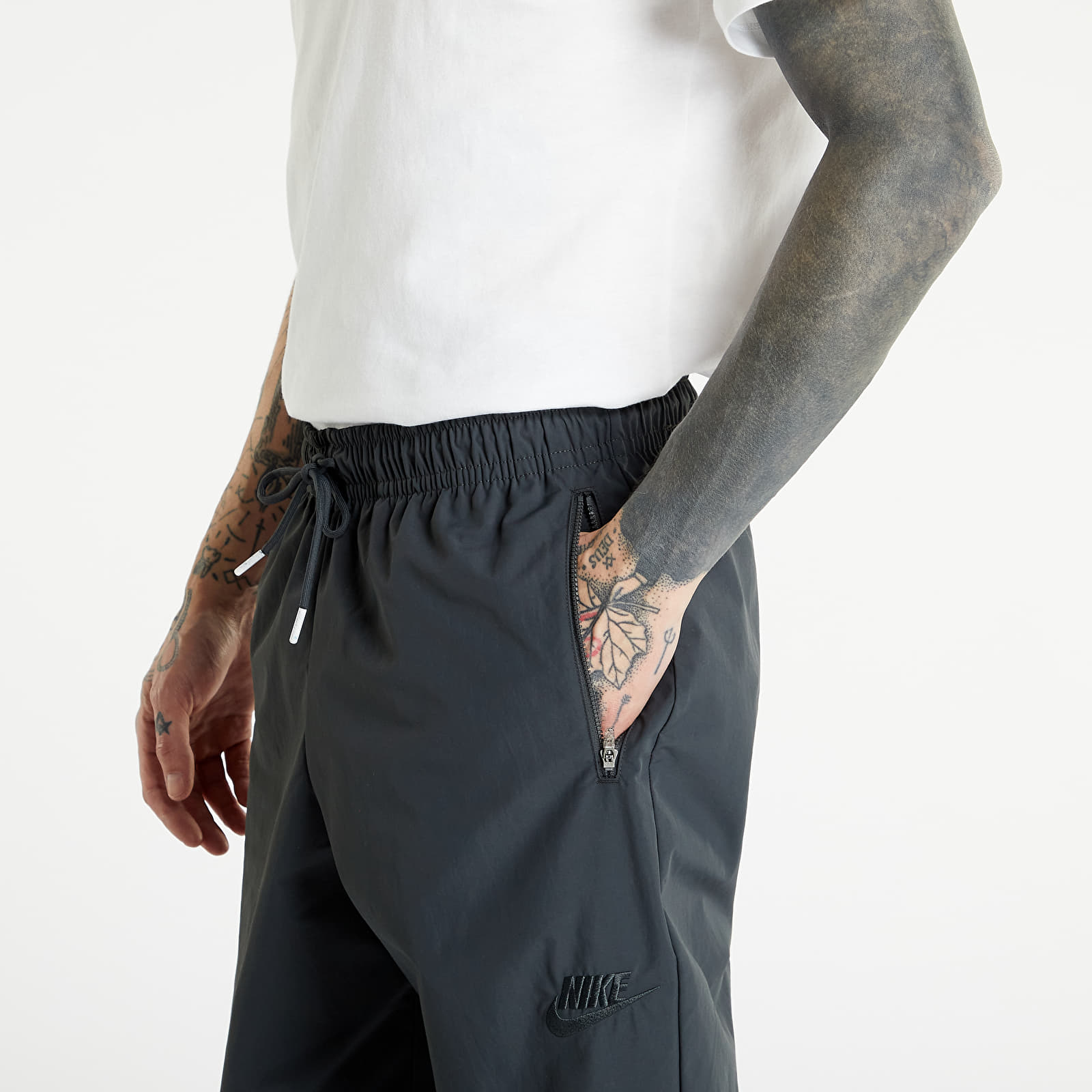 Pantaloni și blugi Nike NSW Revival Woven Track Pants Anthracite