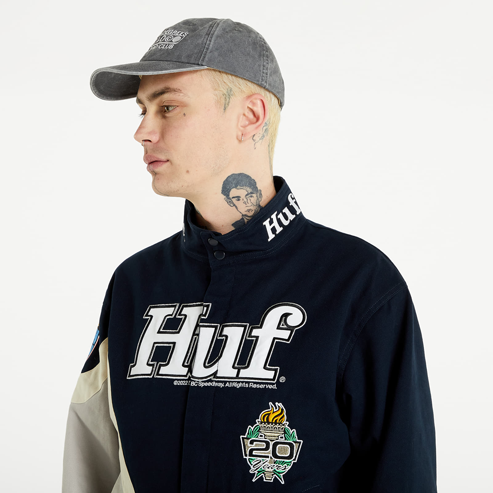 Jackets HUF Daytona Jacket Indigo | Footshop