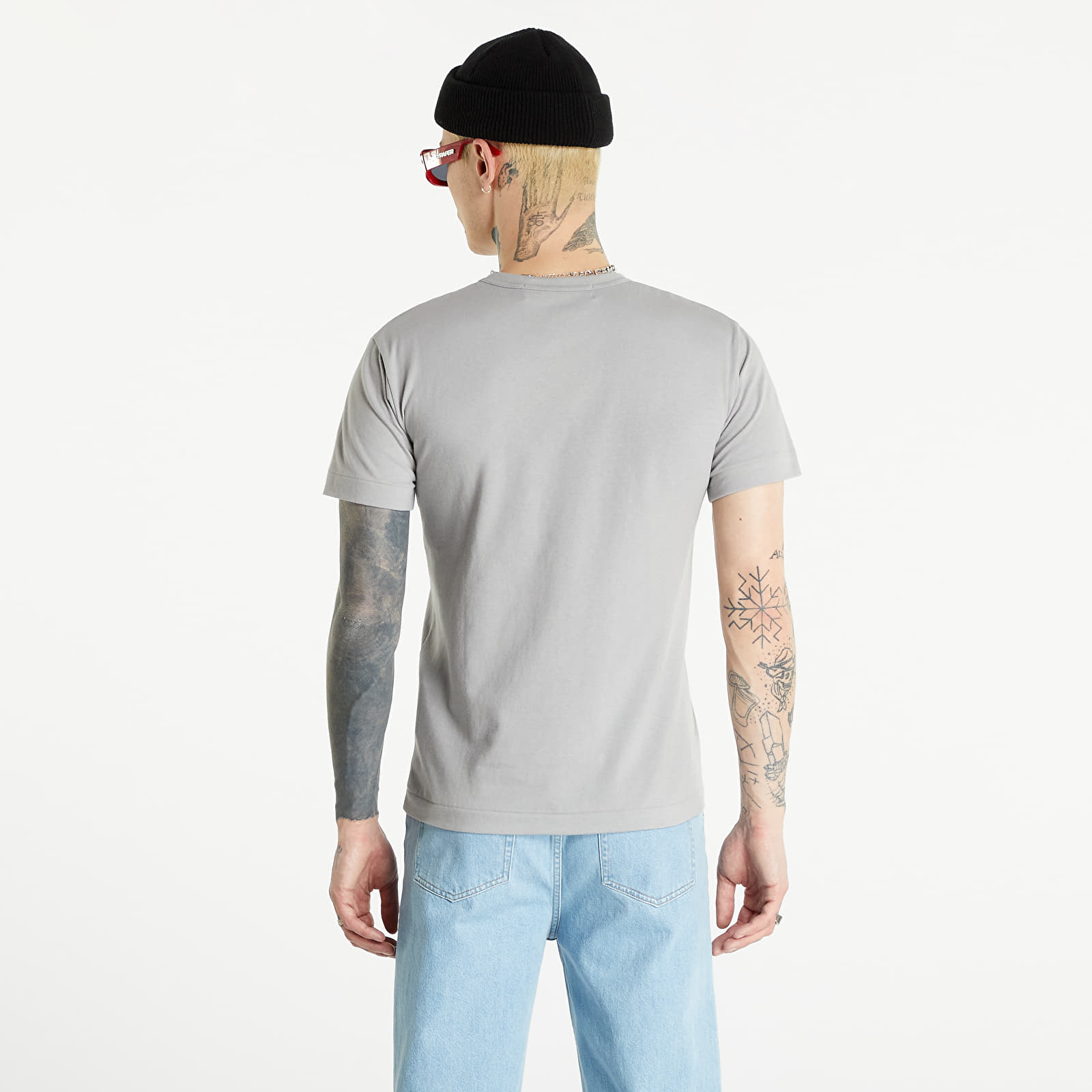 T-shirts Comme des Garçons PLAY Heart Logo Tee UNISEX Grey