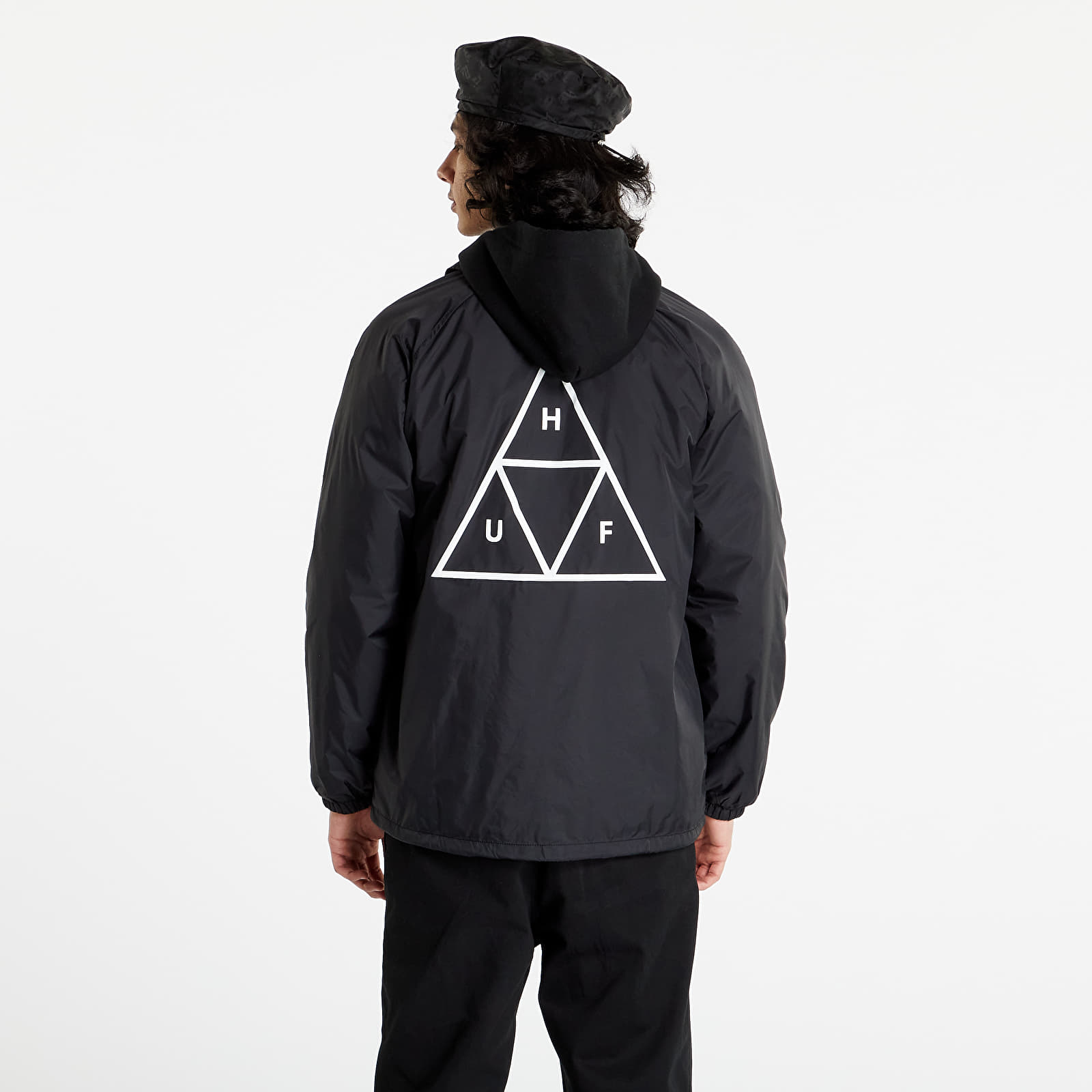HUF Essentials Triple Triangle Coaches Jacket