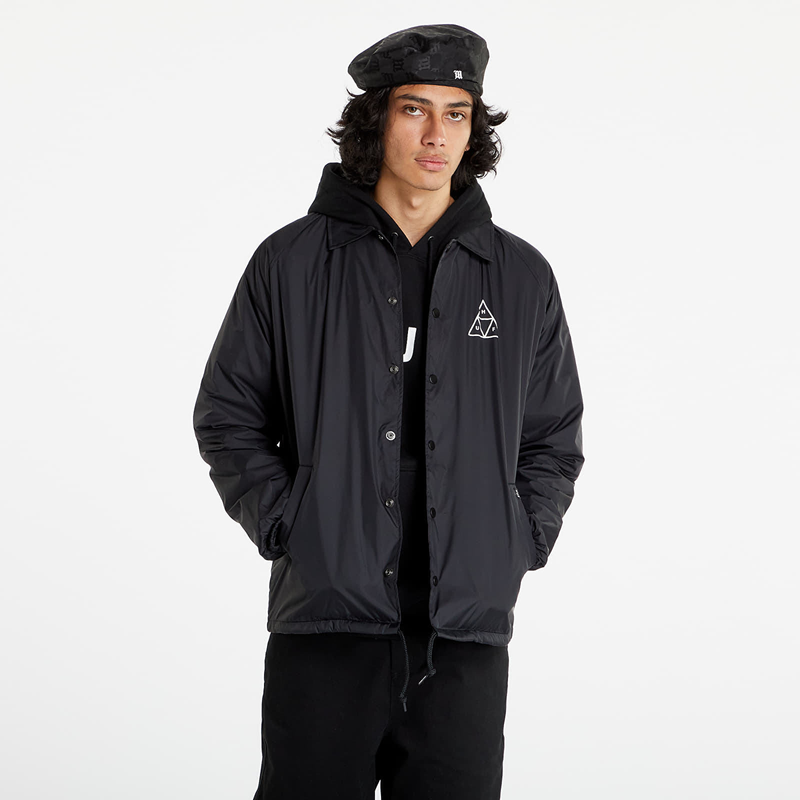 Huf serif clearance quilted coaches jacket