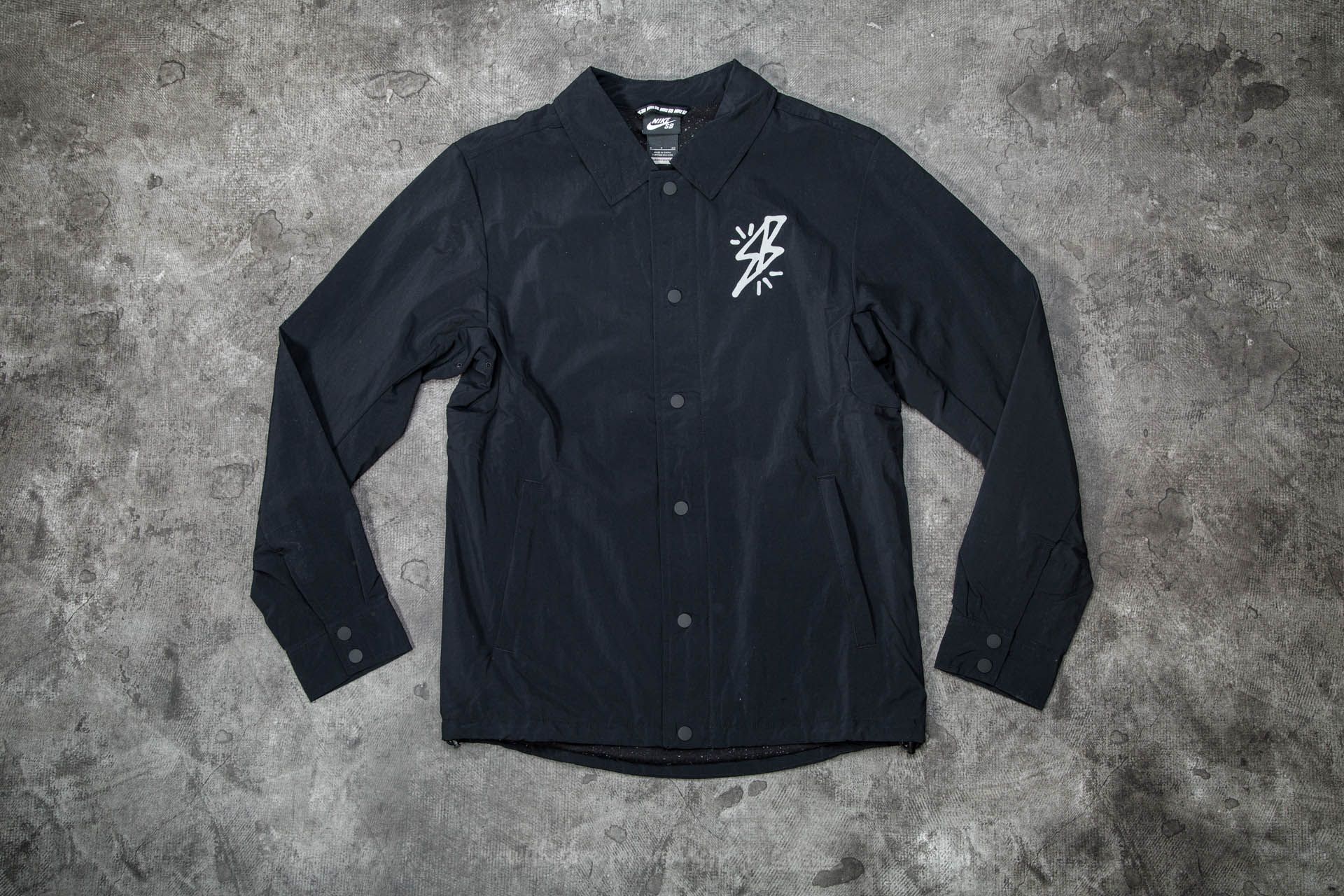 Nike sb coach jacket black top