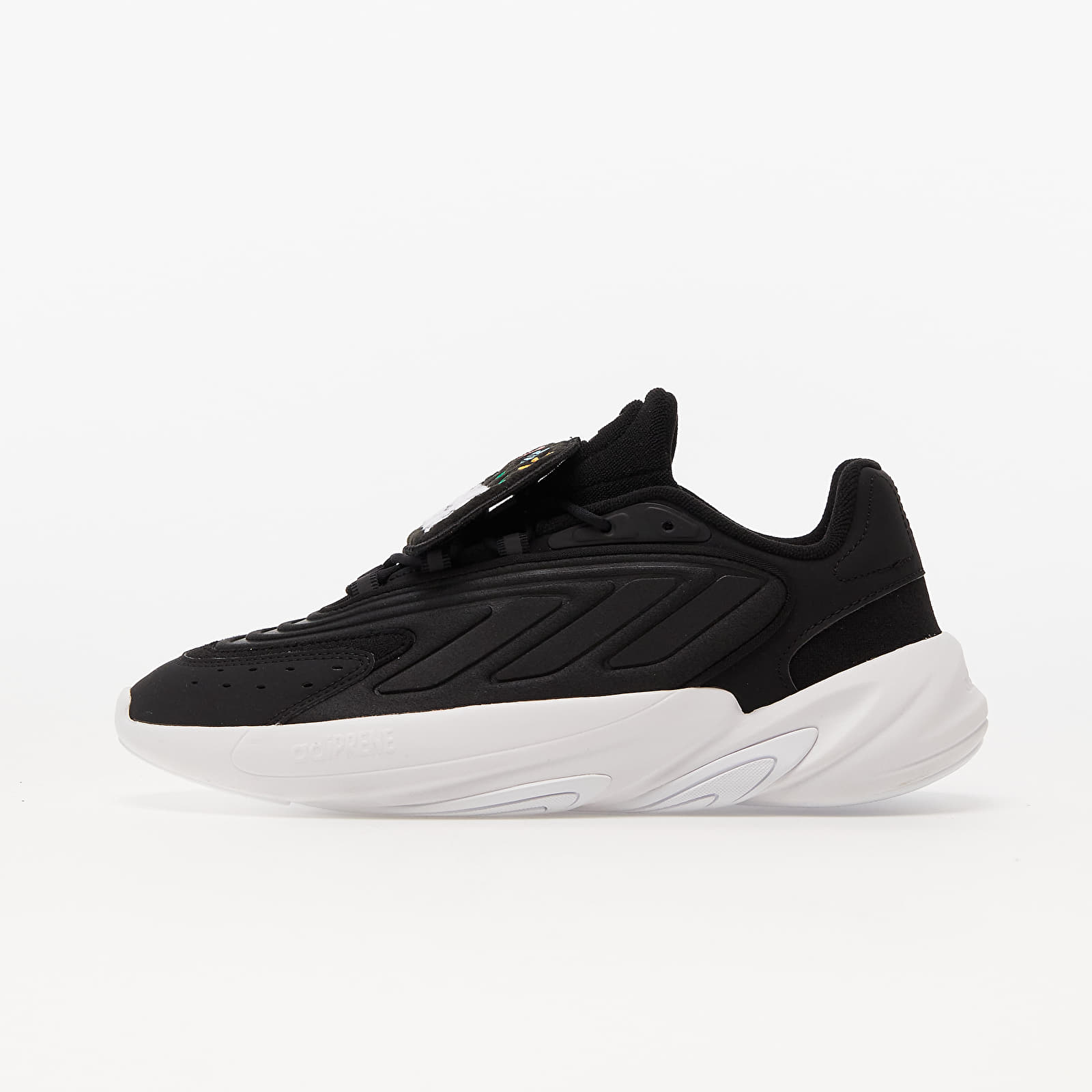 Încălțăminte și sneakerși pentru femei adidas Ozelia W Core Black/ Ftw White/ Acid Red