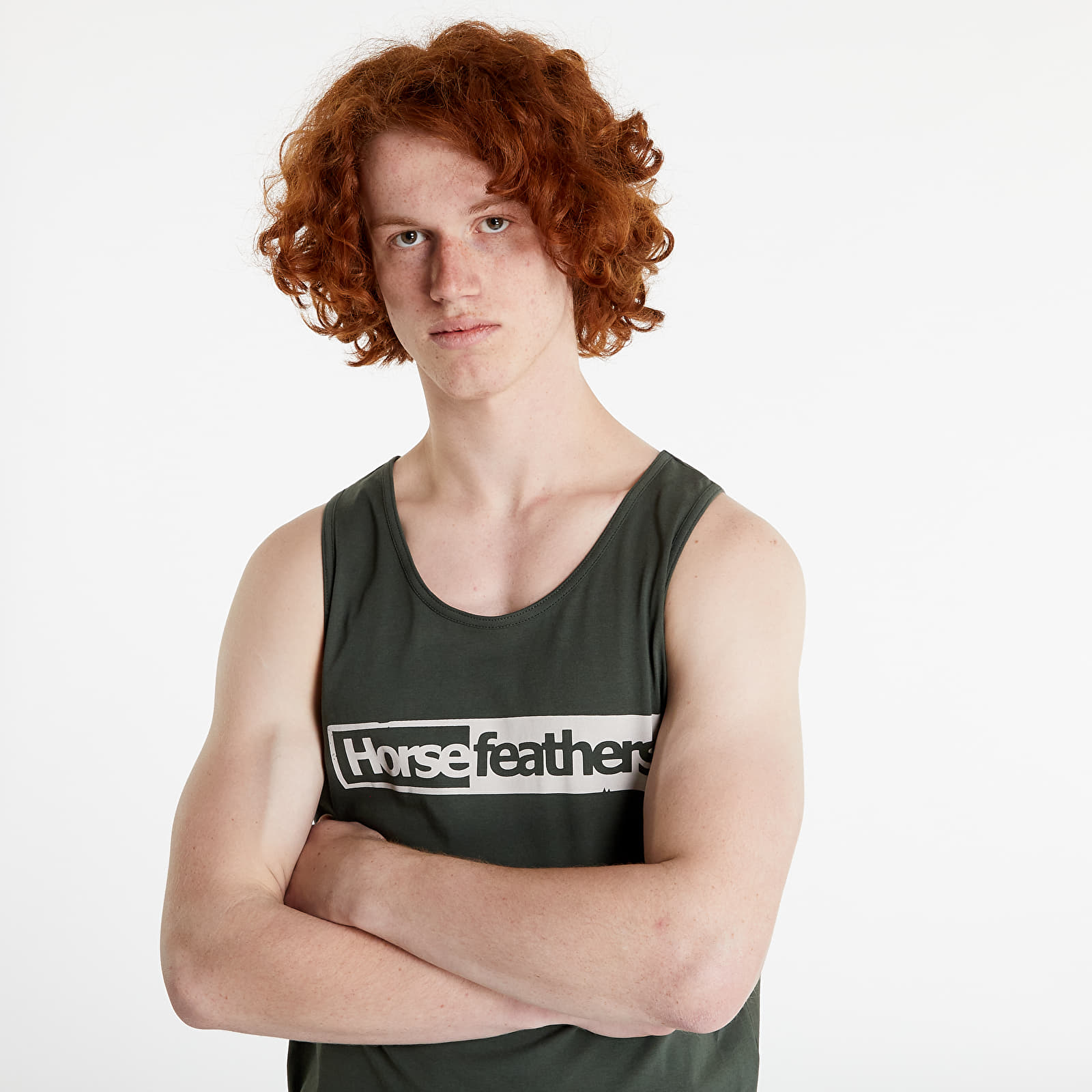 Magliette Horsefeathers Block Tank Top Grape Leaf