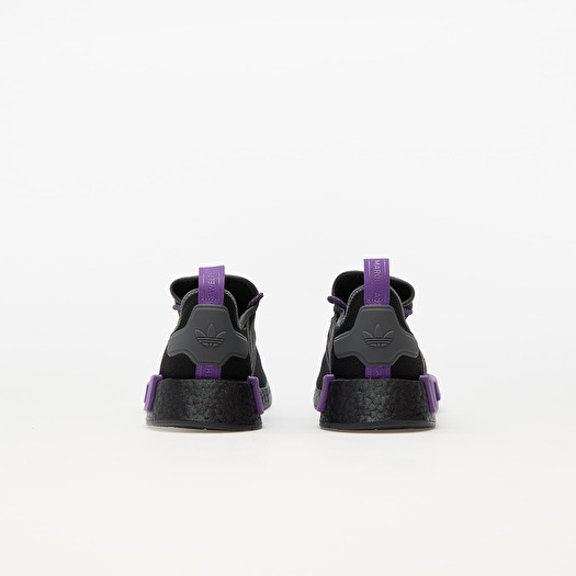 Men s shoes adidas NMD R1 Core Black Grey Five Active Purple