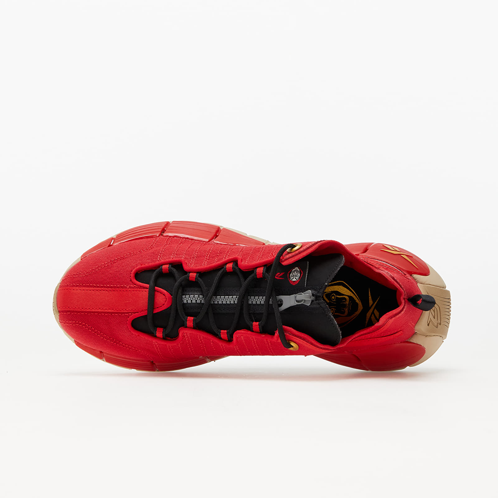Férfi cipők Reebok x La Casa De Papel Zig Kinetica II Vector Red/ Core Black/ Oatmeal