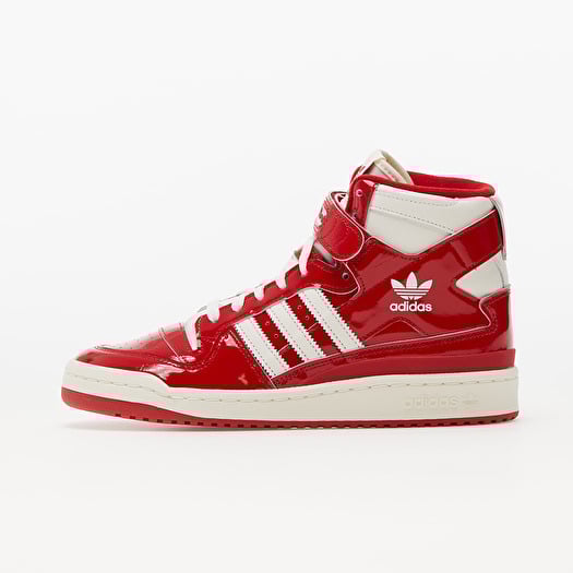 Adidas high ankle red shoes clearance