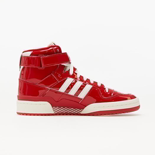 Adidas high best sale ankle red shoes