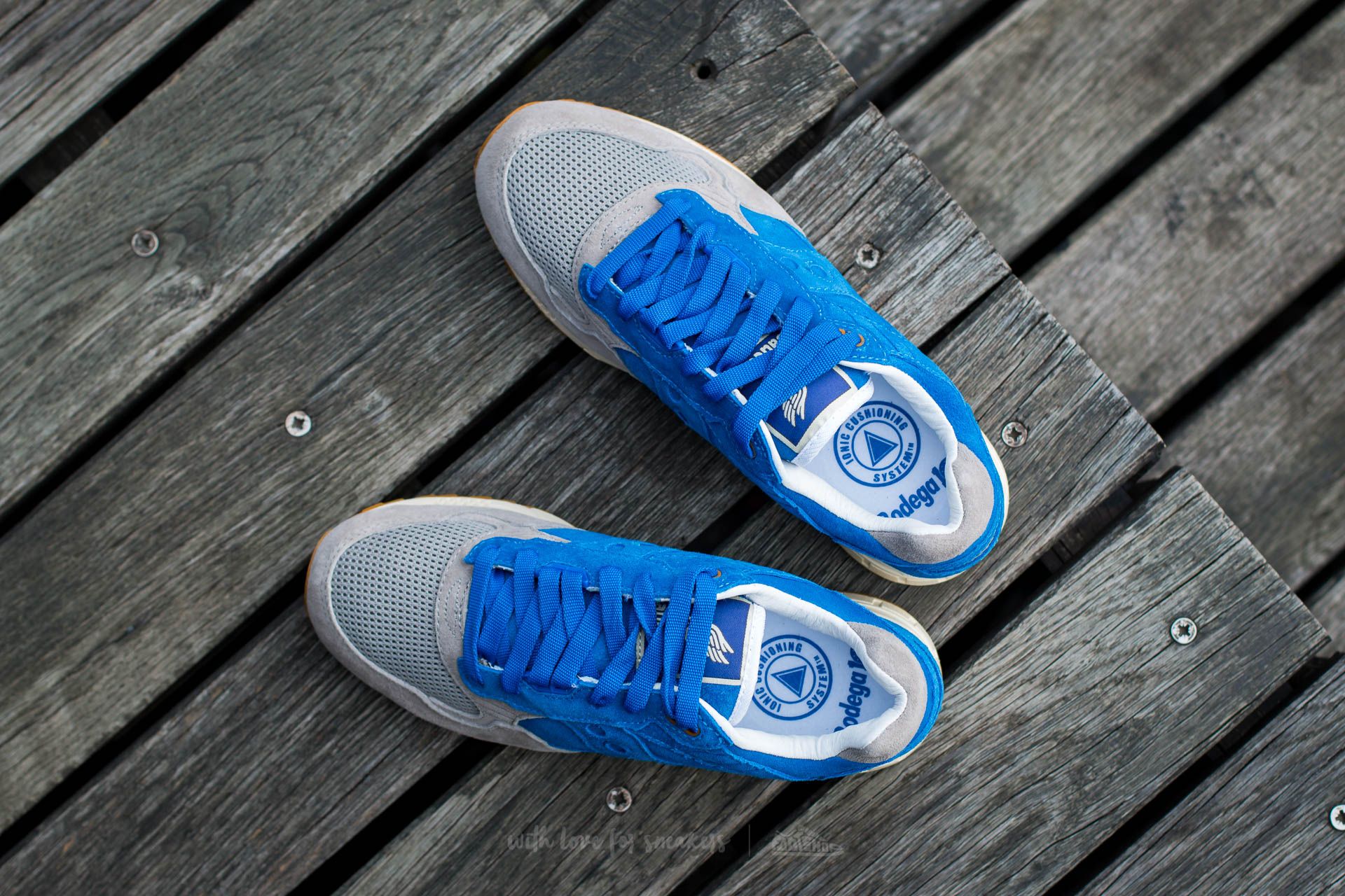 Zapatillas Hombre Saucony X Bodega Elite Shadow 5000  Blue/ Gray