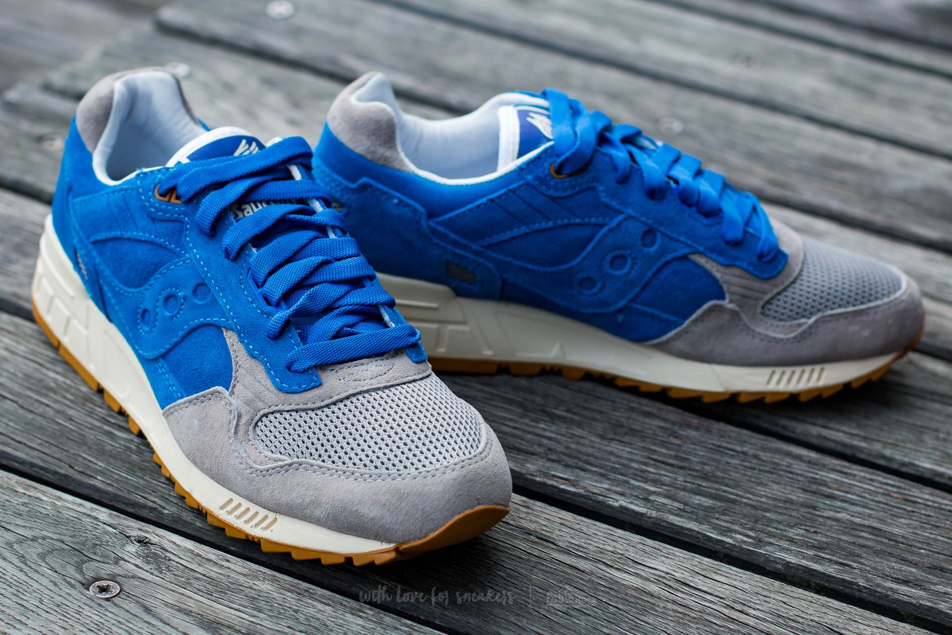 Zapatillas Hombre Saucony X Bodega Elite Shadow 5000  Blue/ Gray