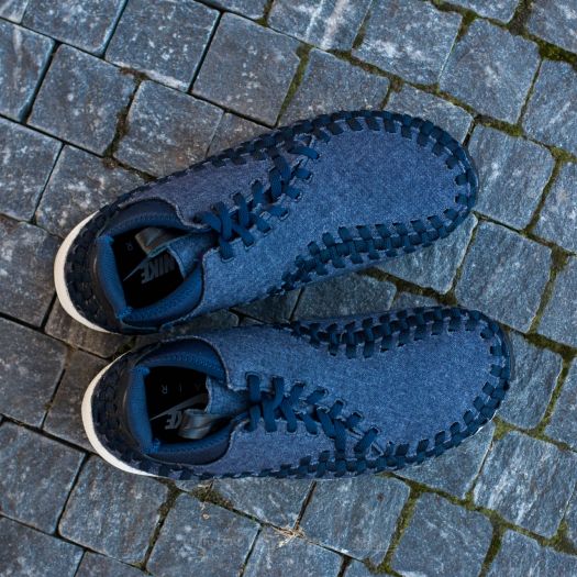Nike Air Footscape Woven Chukka SE Obsidian/ Black-Sail-Black