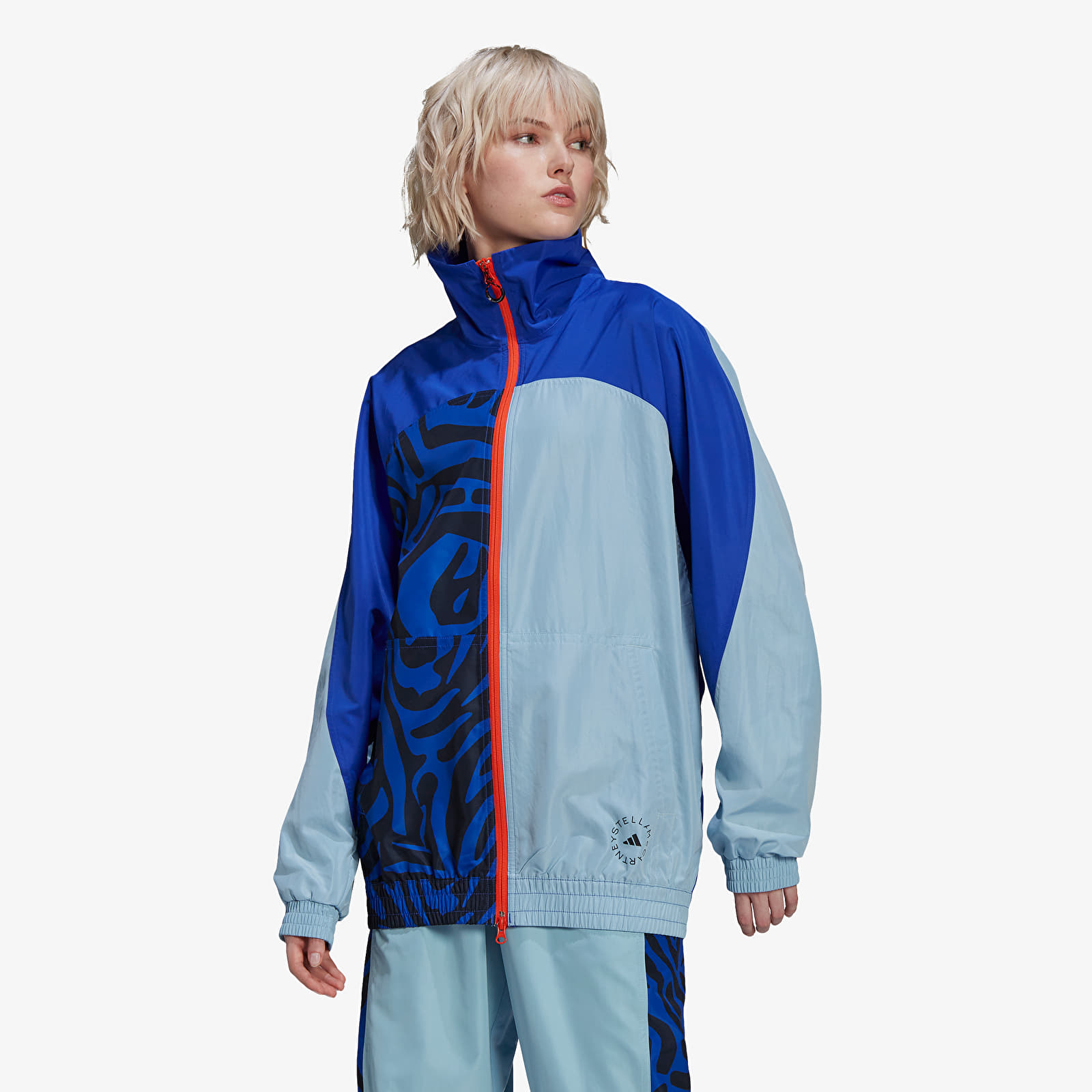 Jackets adidas x Stella McCartney Sportswear Woven Track Top Zappos Arctic Blue