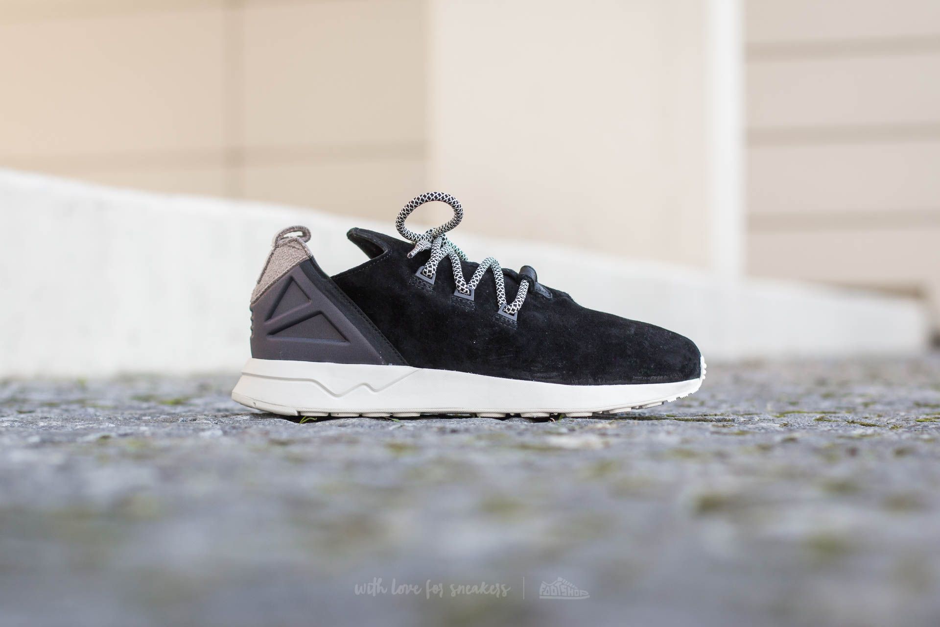 Adidas originals zx flux adv x trainers in black bb1405 hotsell