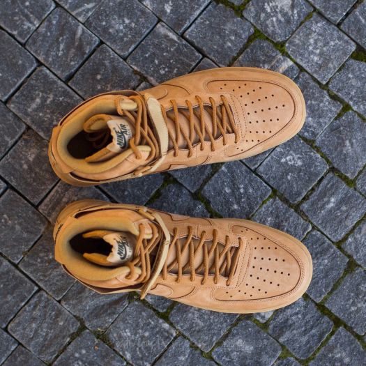 Men s shoes Nike Air Force 1 High 07 LV8 WB Flax Flax Outdoor Green Gum Li Footshop