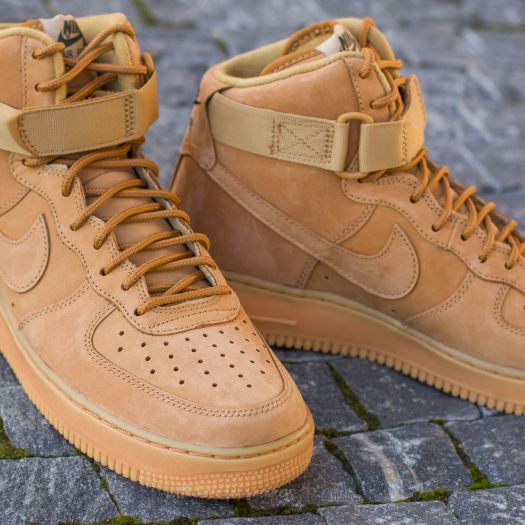 Men s shoes Nike Air Force 1 High 07 LV8 WB Flax Flax Outdoor Green Gum Li Footshop