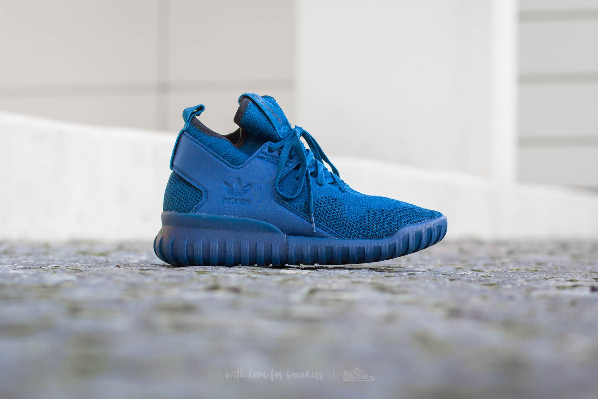Férfi cipők adidas Tubular X Primeknit Tecste/ Tecste/ Core Black