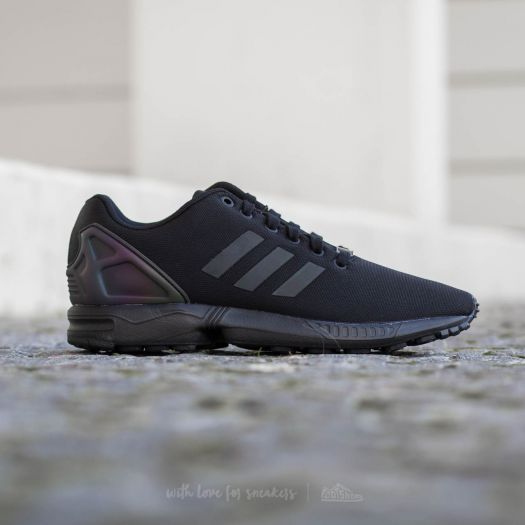 Adidas zx discount flux all black