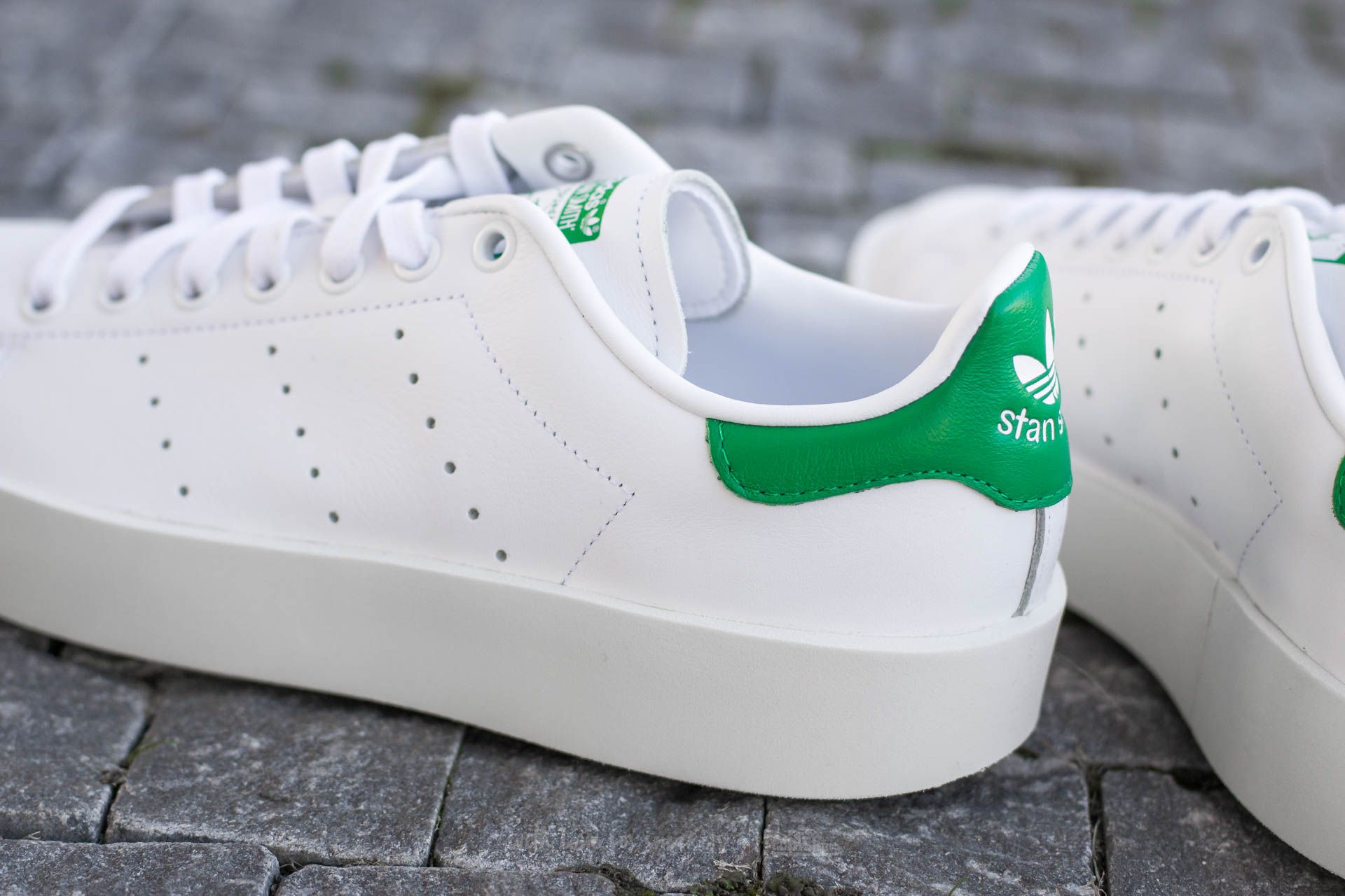 Scarpe donna adidas Stan Smith Bold W Ftw White/ Ftw White/ Green