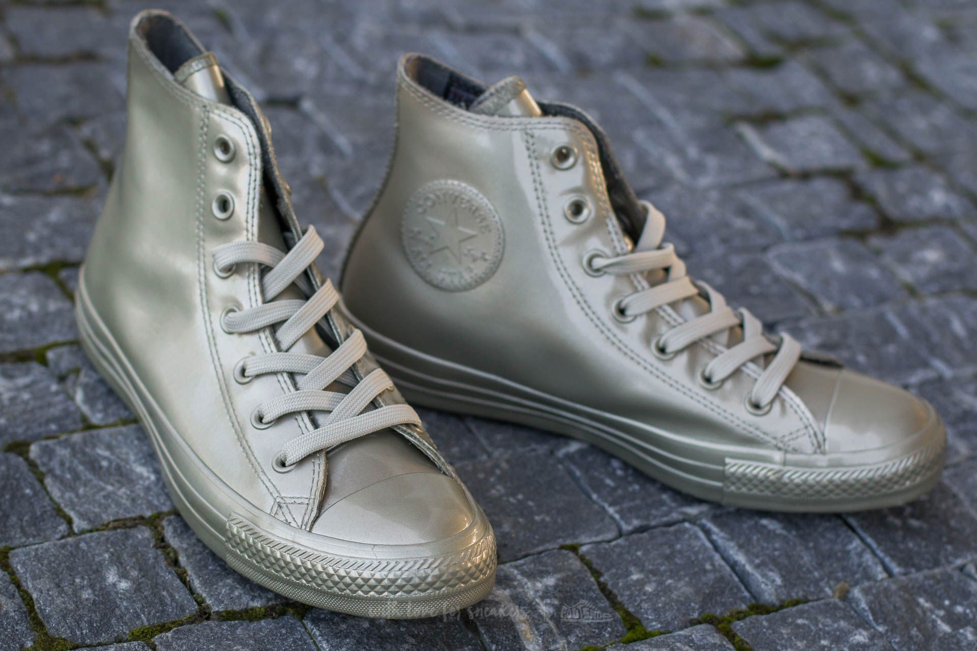Converse chuck taylor all star metallic rubber high top online