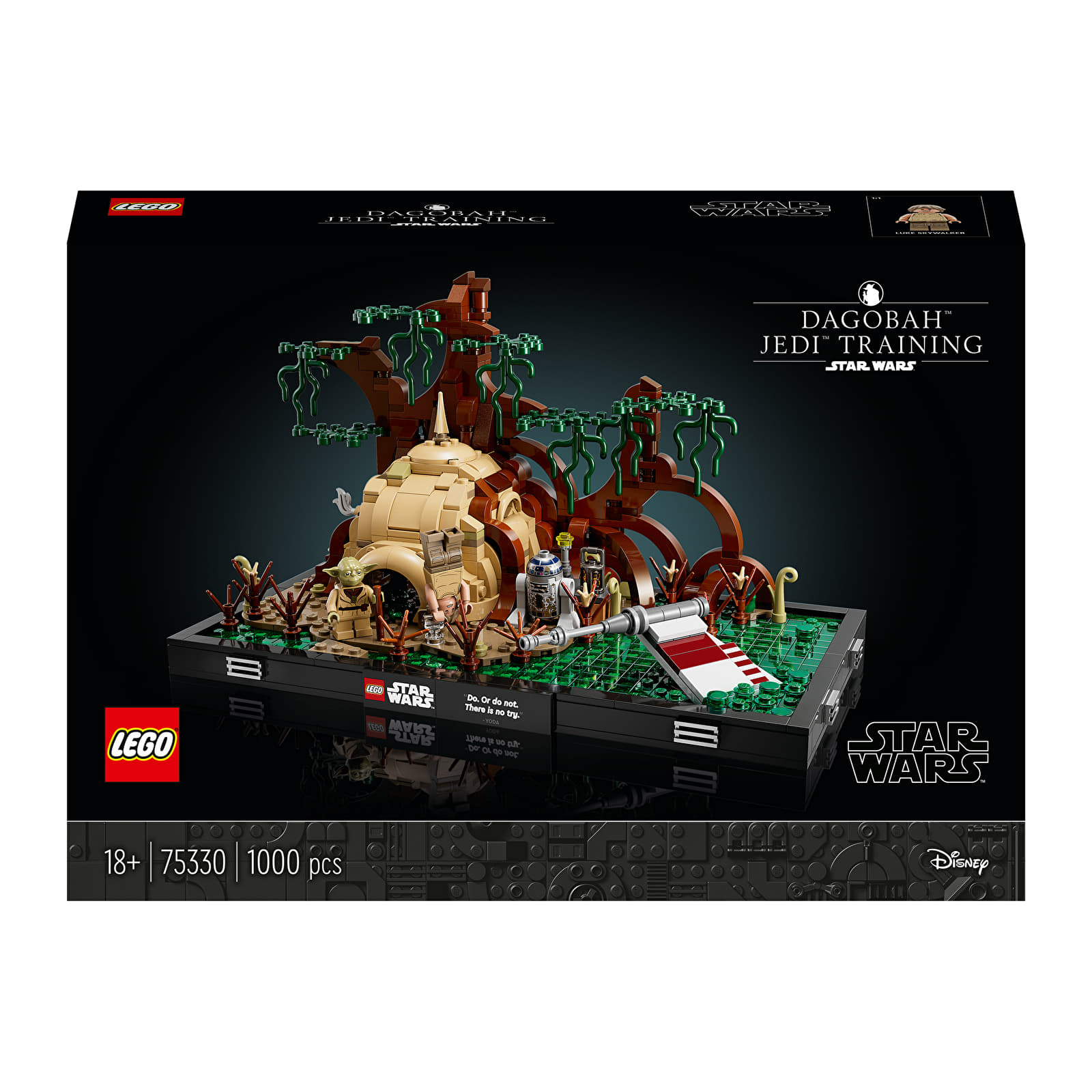 LEGO®-sæt LEGO®️ Star Wars™ 75330 Dagobah™ Jedi™ Training Diorama