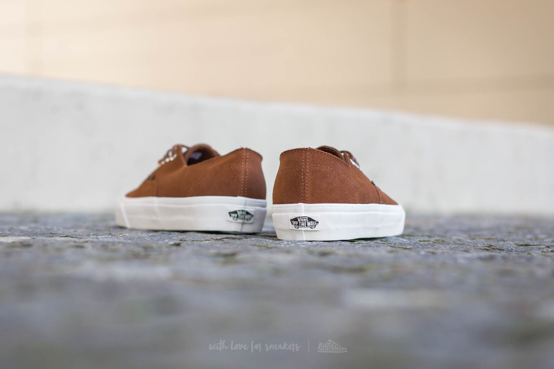 Skor för kvinnor Vans Authentic Decon (Suede) Monks Robe/ Blanc de Blanc
