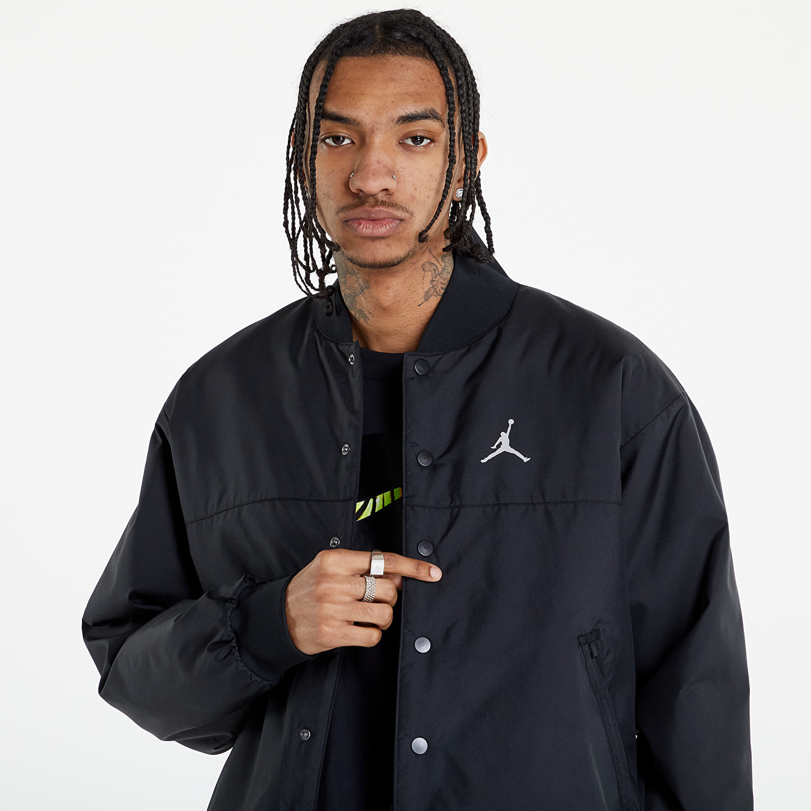 Jacken und Mäntel Jordan Air Men's Statement Jacket Black/ Black/ Black
