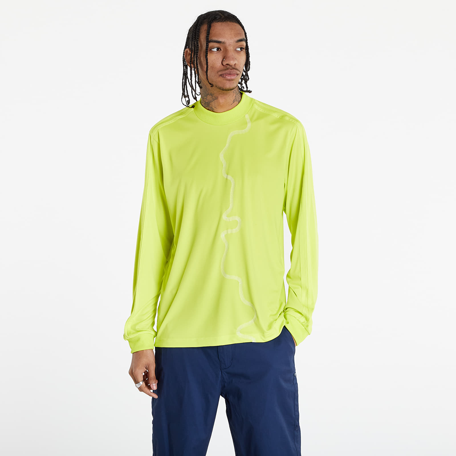 T-shirts adidas A.B Slr Jqd Jersey Acid Yellow