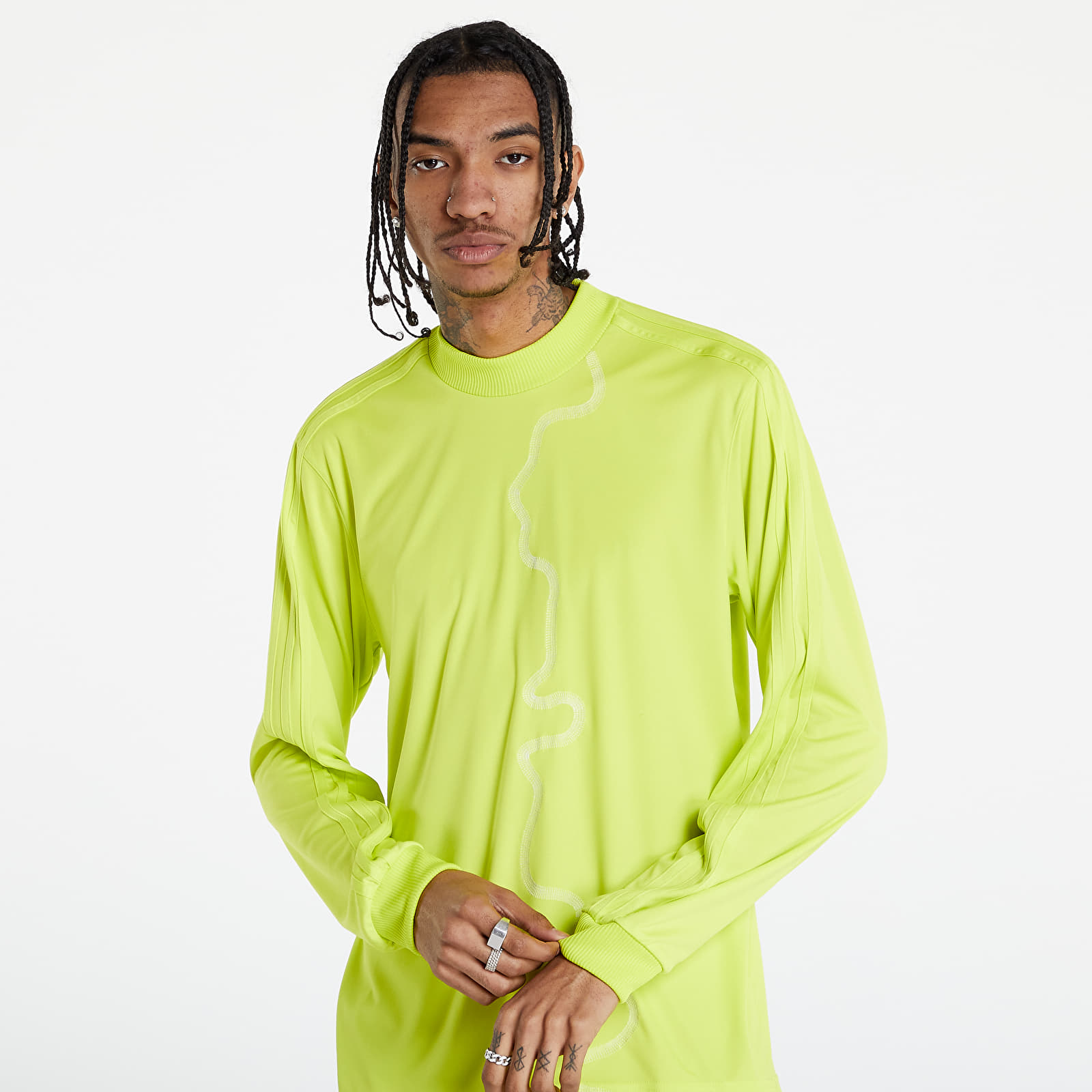 T-shirts adidas A.B Slr Jqd Jersey Acid Yellow