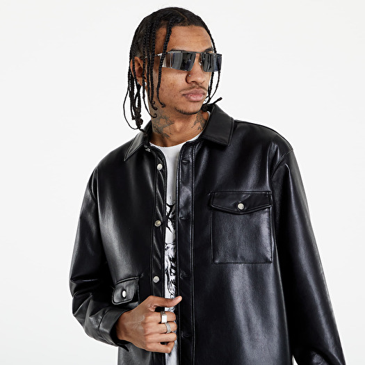 Jackets Han Kj benhavn Army Shirt Black Footshop